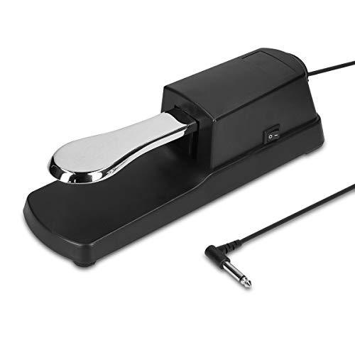 kwmobile Universal Sustain Keyboard Pedal - mit...