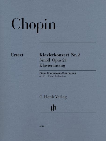 Konzert 2 F-Moll Op 21 Klav Orch. Klavier, Klavier...