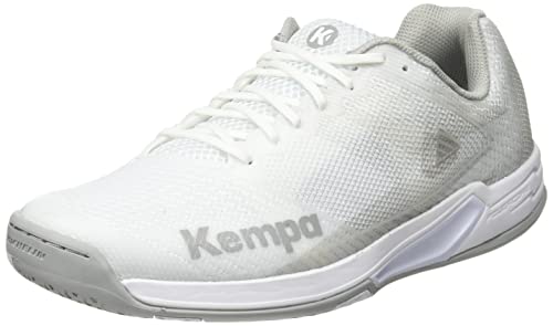 Kempa Damen Wing Handballschuh, Weiß/Cool Grau,...