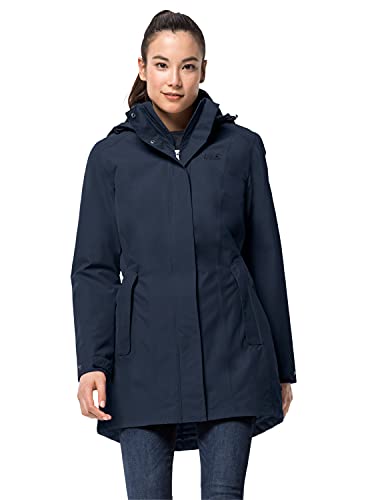 Jack Wolfskin Damen Madison Avenue Coat Mantel,...