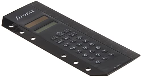 Filofax 134011 Personal Deskfax Solarrechner A5,...