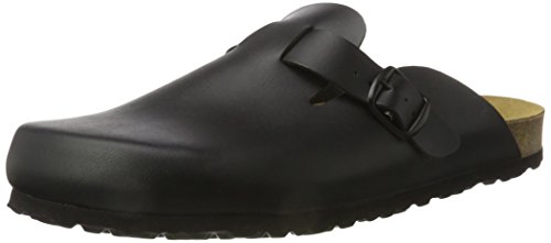 Lico BIOLINE CLOG Herren Pantoletten, Schwarz, 43...