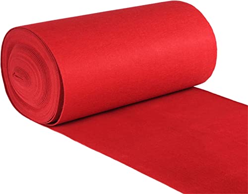 MYOYAY Roter Teppich, 1 x 10 m Läufer Outdoor...