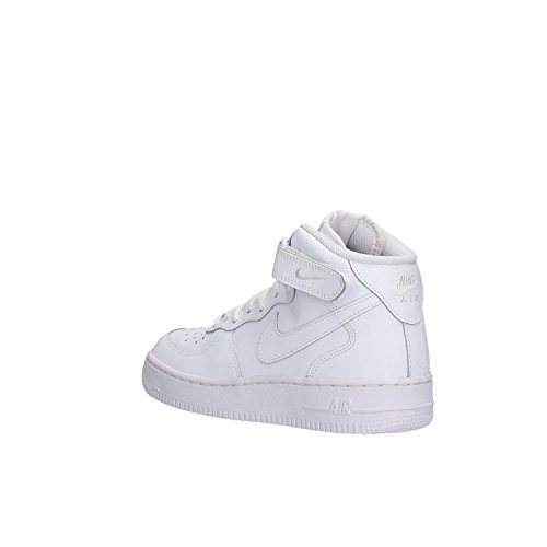 Nike AIR FORCE 1 MID (GS), Unisex-Kinder Sneakers,...