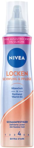 NIVEA Locken Schwung & Pflege Schaumfestiger Extra...