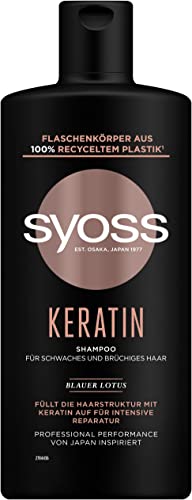 Syoss Shampoo Keratin (440 ml), Haarshampoo für...