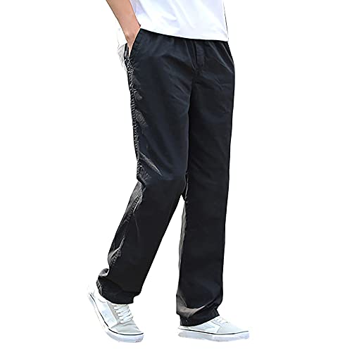 Vintage Herren Cargo Hose Slim Fit Freizeithose...