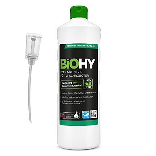 BiOHY Bodenreiniger für Wischroboter (1l Flasche)...