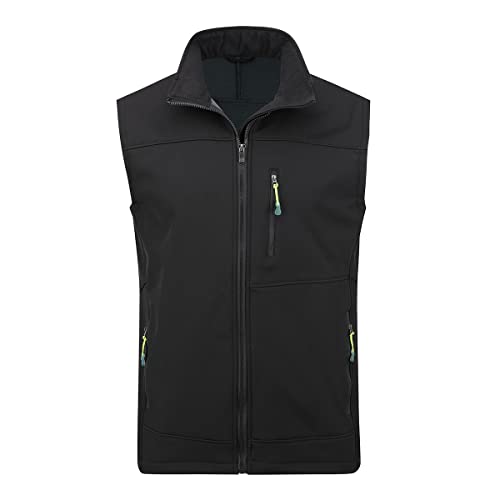 YOUTHUP Weste Herren Softshellweste Outdoor...