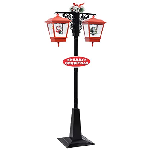 vidaXL Weihnachten Wegeleuchte mit Weihnachtsmann...