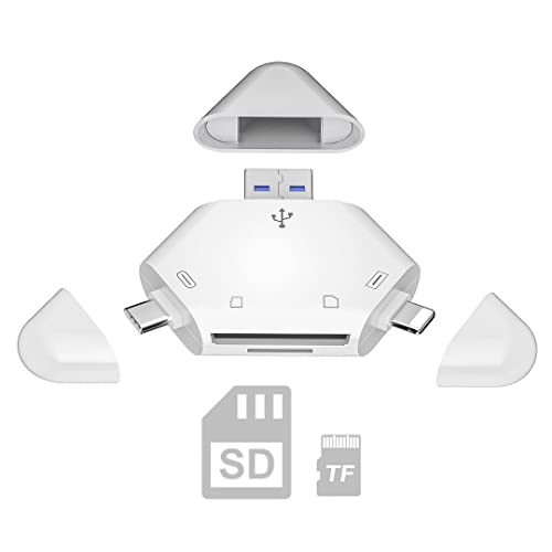 SD-Kartenleser, 3-in-1-Speicherkartenleser für...