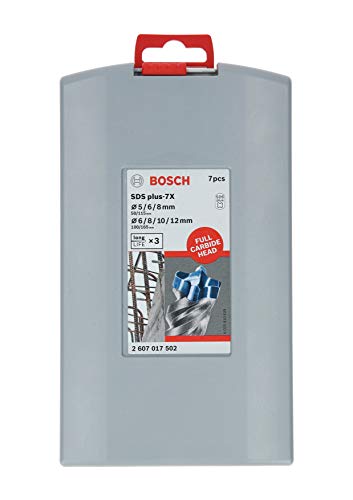 Bosch Professional 7tlg. Hammerbohrer SDS plus-7X...