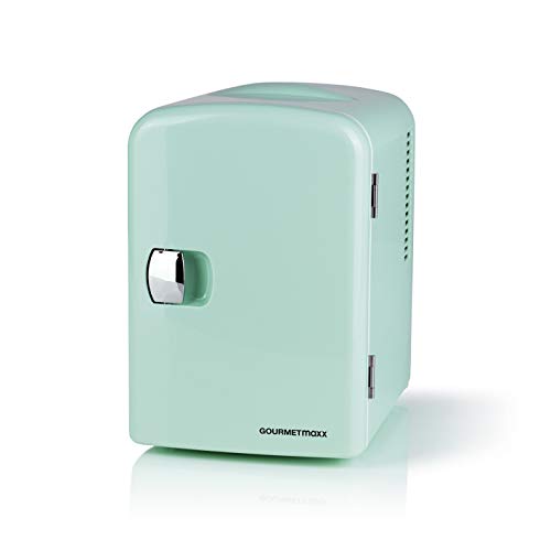 GOURMETmaxx Mini-Kühlschrank Retro Design |...