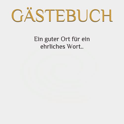 Gästebuch (Gästebücher)