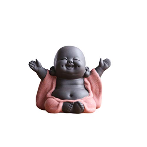 HEALLILY Buddah Statuen und Figuren Keramik Buddha...