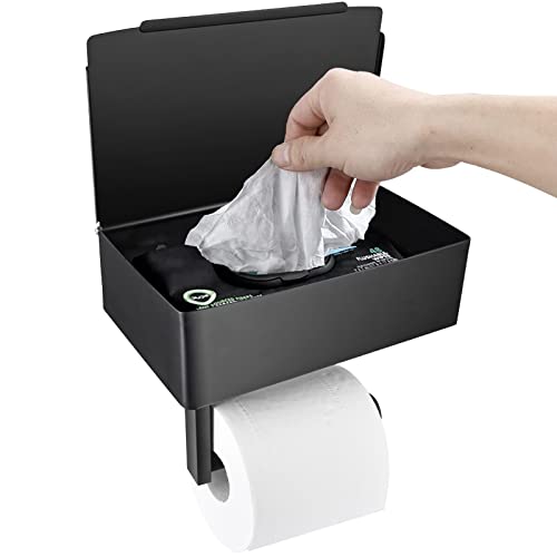 VISOOM Toilettenpapierhalter mit Feuchttücherbox...