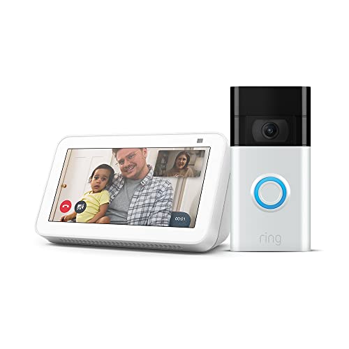 Ring Video Doorbell von Amazon + Echo Show 5 (2....