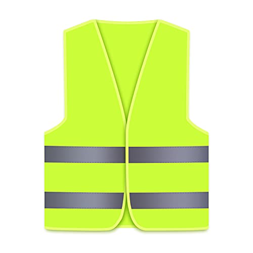 Oyayubi Warnwesten Auto Pannenweste, 2021 Gelb...
