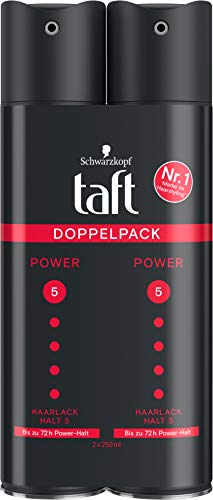 Taft Haarlack Power Haltegrad 5 (2 x 250 ml),...