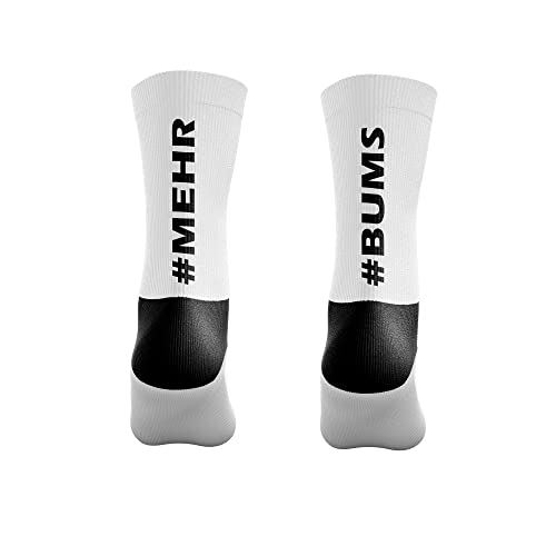 BEATSOX Fahrradsocken für Herren, MEHR BUMS,...