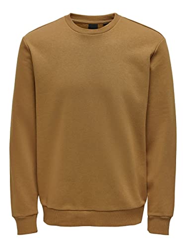 ONLY & SONS Male Sweatshirt Einfarbiges