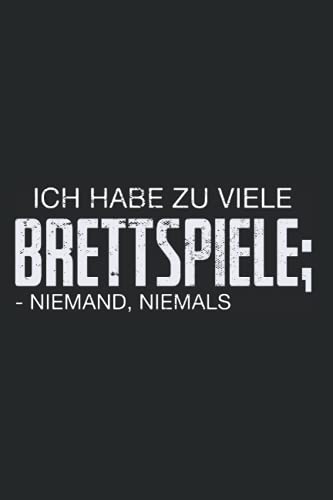 Ich Habe Zu Viele Brettspiele - Niemand Niemals:...