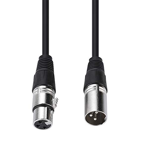 Nicoone 10Pcs 1. 5M XLR Audio Mikrofon Kabel...