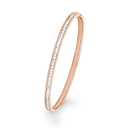s.Oliver Armreif Edelstahl Damen Armschmuck, mit...