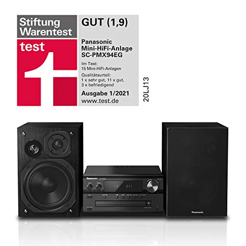 Panasonic SC-PMX94EG-K Micro HiFi System (120 W...