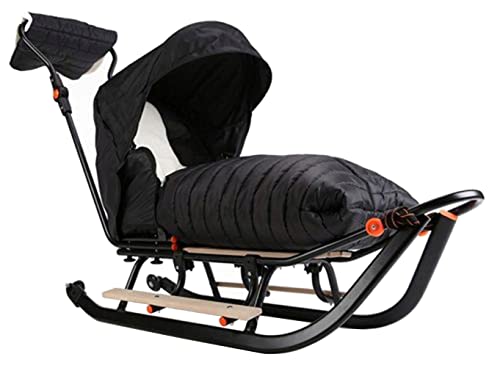 Premium Plus Line Schlitten mit Kindertasche,...