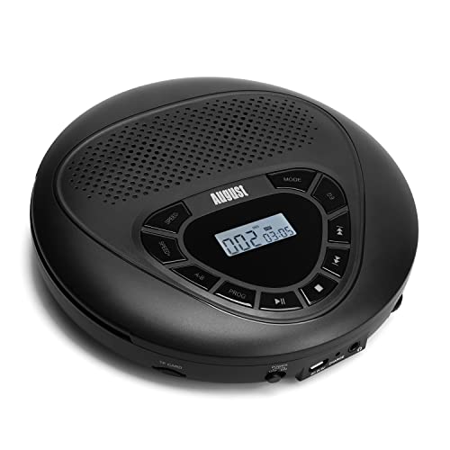 Tragbarer wiederaufladbarer CD Player -August...
