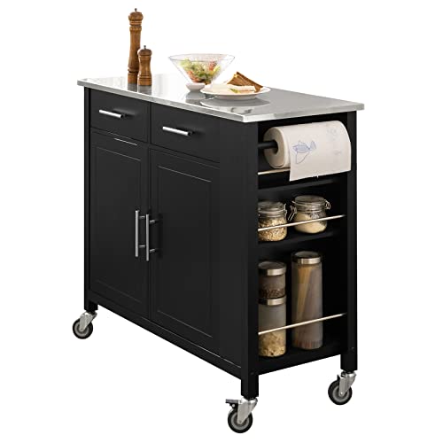 SoBuy FKW108-SCH Design Küchenwagen mit...