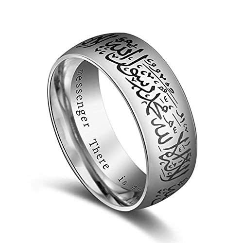 Totem Ring Edelstahl Messenger Ring Mode Muslim...