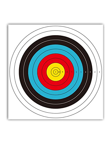longbowmaker 30 Blatt Bogenschießen Zielscheiben...
