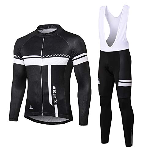 INBIKE Fahrradtrikot Herren Langarm Damen...