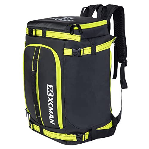 XCMAN Skischuhtasche mit Helmtasche 50L...