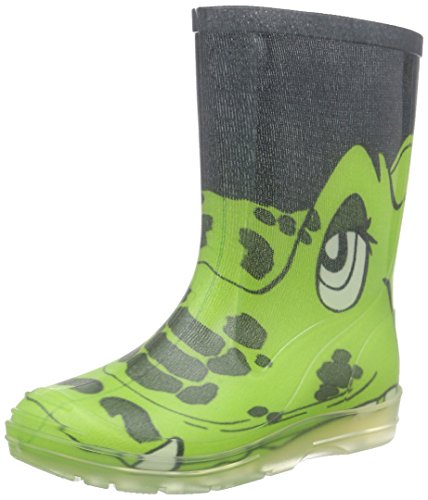 Beck Unisex Kinder Croco Gummistiefel, Grün, 35...