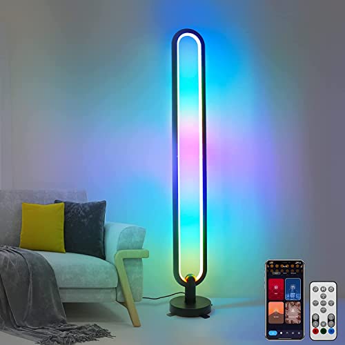 LED Stehlampe Dimmbar Farbwechsel, 18W RGB...