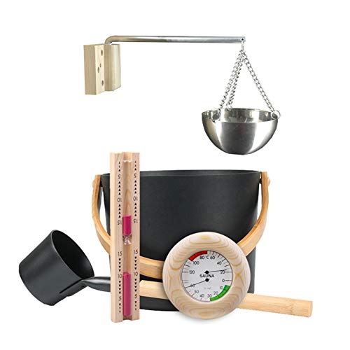 Hifuture Sauna Eimer Set 7L Sauna Kübel Mit Kelle...