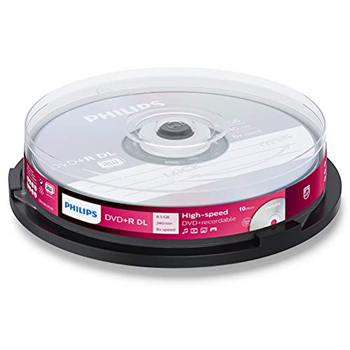 Philips DVD+R Rohlinge (8.5 GB Data/ 240 Minuten...