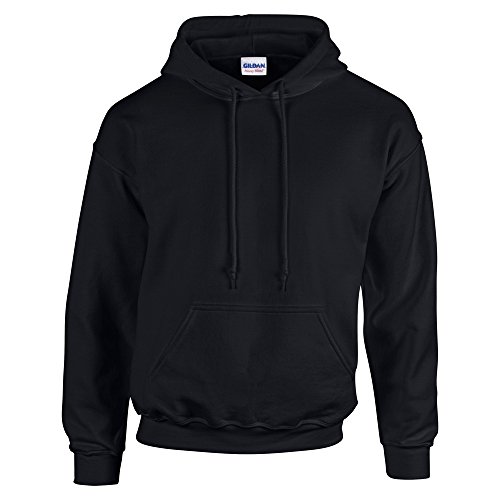 Gildan HeavyBlend, Hooded Sweatshirt L,Black