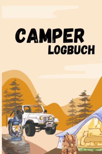 Camper Logbuch: wohnwagen logbuch camping,...