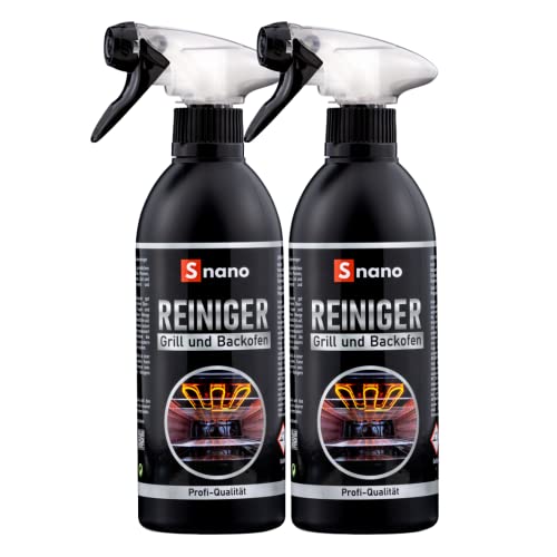 SNANO Backofenreiniger, Grillreiniger extra stark...