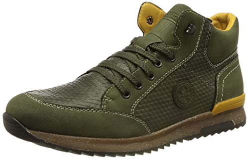 Rieker Herren 36142 Mode-Stiefel, grün, 44 EU