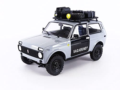 Solido Modellfahrzeug 1:18 Lada Niva grau