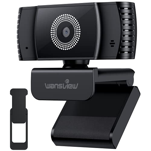wansview Webcam mit Mikrofon,1080P Autofokus...