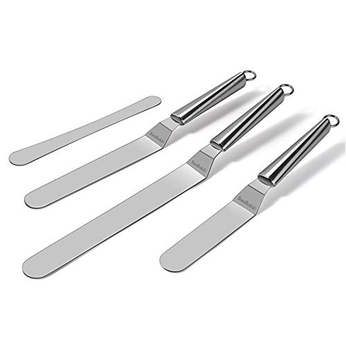 SveBake Winkelpalette Edelstahl Set - 3 Stück...