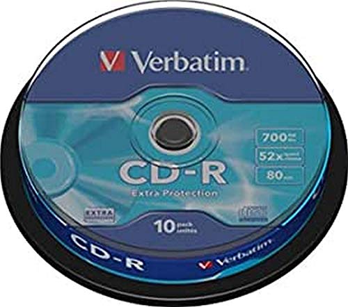 Verbatim 43725 CD-R 700MB 52x Extra Protection...