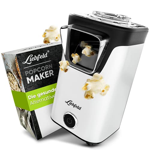 ﻿Liebfeld Popcornmaschine - Heißluft Popcorn...