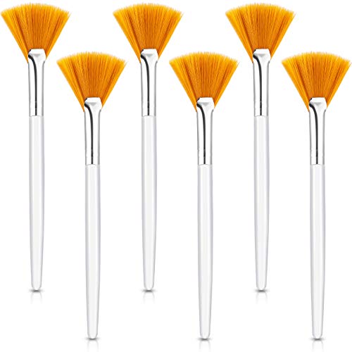6 Stücke Fächer Masken Pinsel Weiche Fächer...